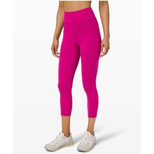 Lululemon Invigorate High Rise Crop Tights 23"